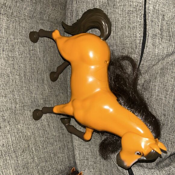 Spirit Riding Free Spirit horse and unknown toy horse - Picture 4 of 5